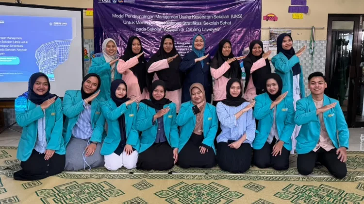 Tim P2M FKG UMS Dampingi 2 Sekolah Aisyiyah Wujudkan UKS Sehat