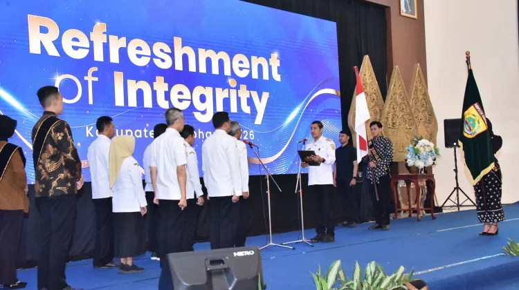 Para Pejabat di Lingkungan Pemkab Sukoharjo Ikuti “Refreshment of Integrity"