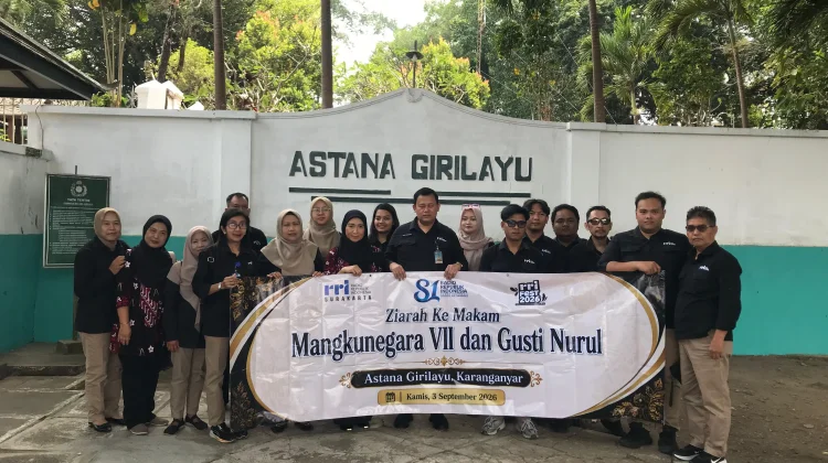 Ziarah ke Astana Girilayu, RRI Surakarta Kenang Jasa Pendahulu