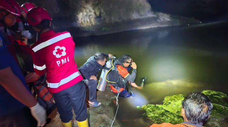 Seorang Pria di Gondang Sragen Ditemukan Meninggal usai Tenggelam di Sungai Ngaru