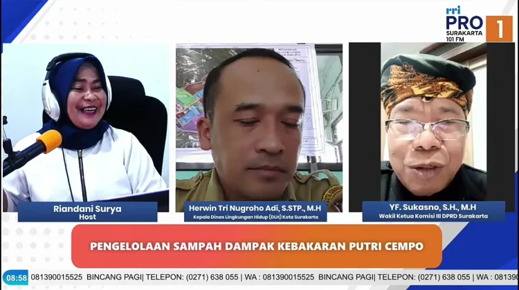 Pascakebakaran TPA Putri Cempo, DPRD Soroti Pengelolaan Sampah dan Dampak Asap