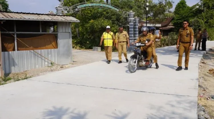 Bupati Sragen Tinjau Hasil Proyek Pembangunan Jalan Gunung Banyak–Sidorejo