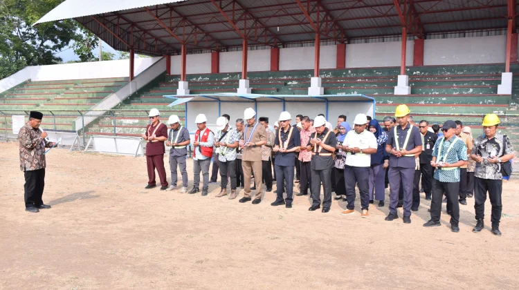 Stadion Gelora Jombor Direnovasi, 2,6 untuk Drainase Lapangan