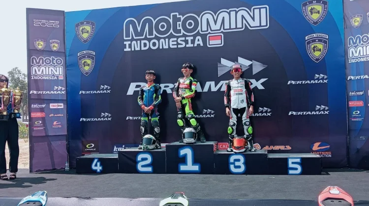 Pembalap Moto Mini Indonesia Ditargetkan Bersaing di Tingkat Dunia