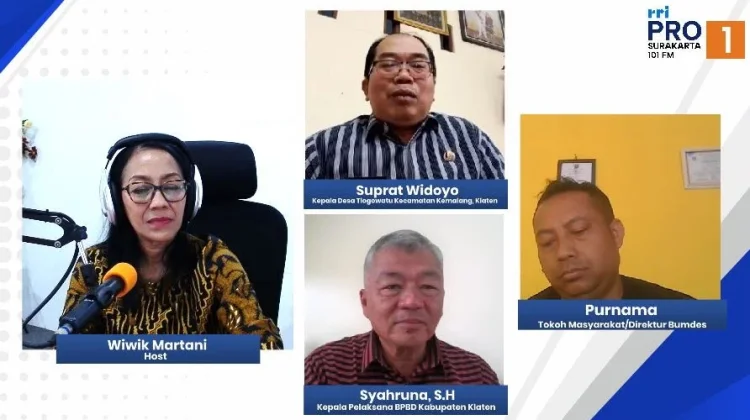 Kepala BPBD Kabupaten Klaten Berkomitmen Carikan Solusi Kekurangan Air Bersih