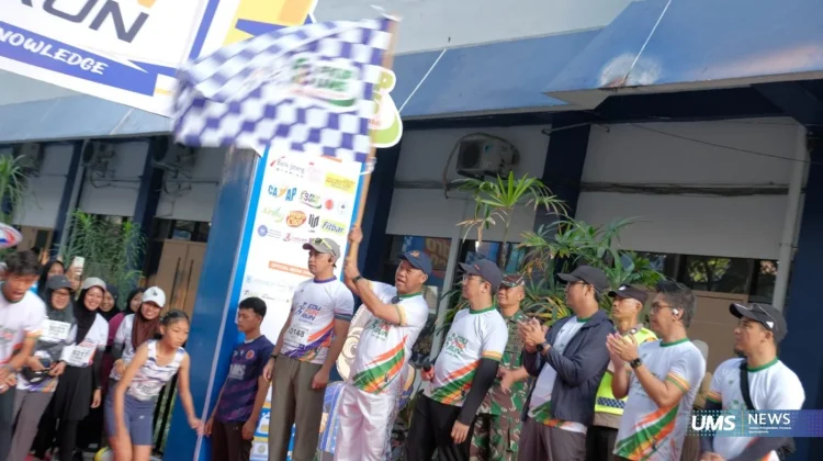 Semangat “Move For Knowledge” Bergema di EDU FUN RUN FKIP UMS 2026