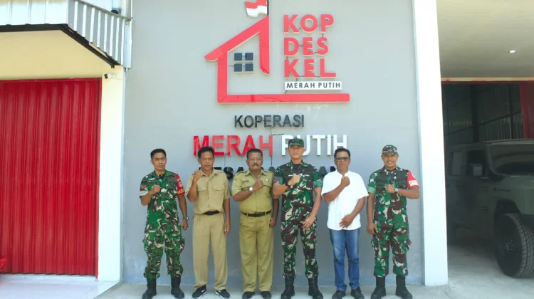 Percepat Ekonomi Desa, Dandim Klaten Tinjau KDKMP Baturan