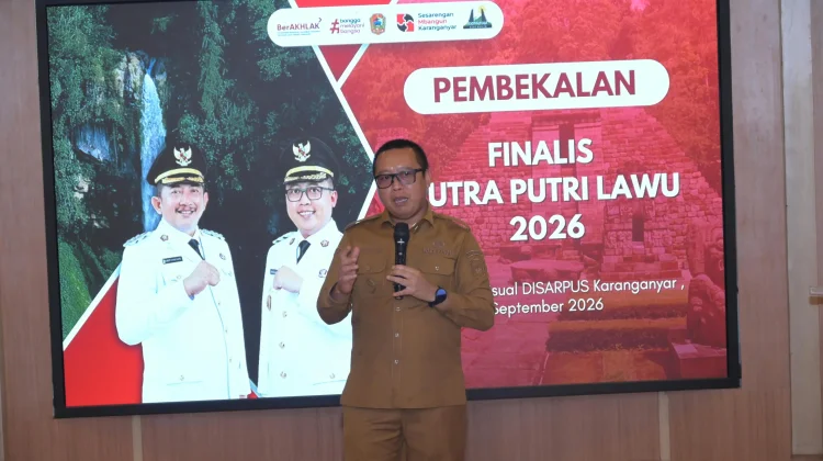 Wabub Karanganyar Tantang Generasi Muda Jadi Penggerak Pariwisata Karanganyar