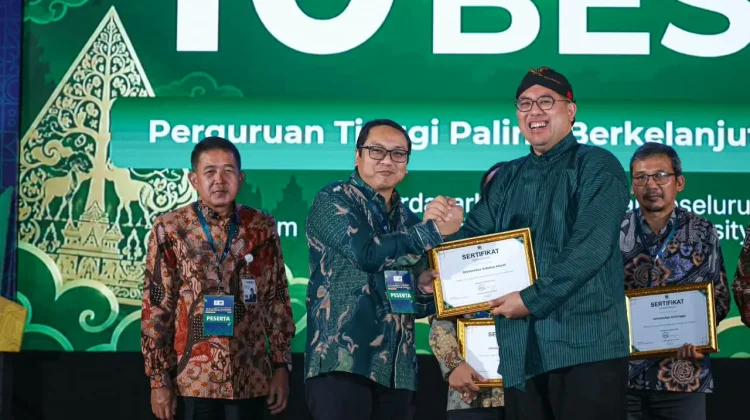 UNS Raih Kampus Berkelanjutan Kelima di Indonesia UI GreenMetric 2026