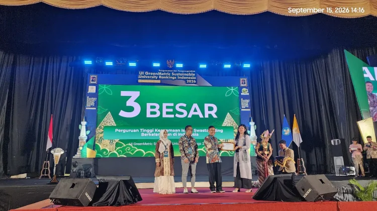 UMS Raih Penghargaan Tiga Besar PT Keagamaan Islam Swasta Berkelanjutan