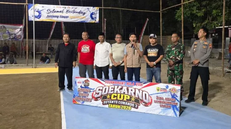 Soekarno Cup Suyanto Komando 3 Resmi Dibuka, Bertabur Bintang Proliga-Hadiah Mobil