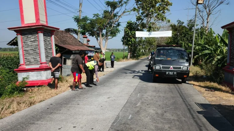 Satlantas Sragen Dalami Kecelakaan Beruntun di Plupuh, Satu Orang Tewas