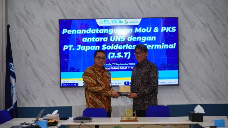 UNS dan PT JST Indonesia Perkuatkan Kolaborasi Pendidikan dan Industri