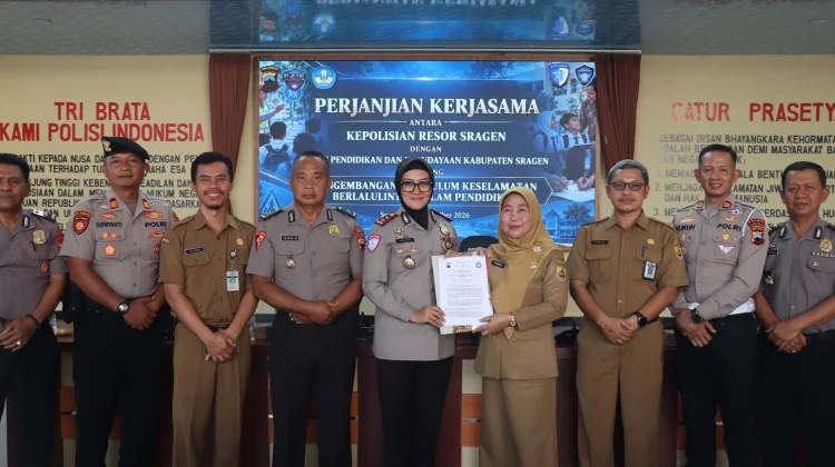 Tekan Angka Kecelakaan, Keselamatan Berlalu Lintas Masuk Kurikulum SMP di Sragen