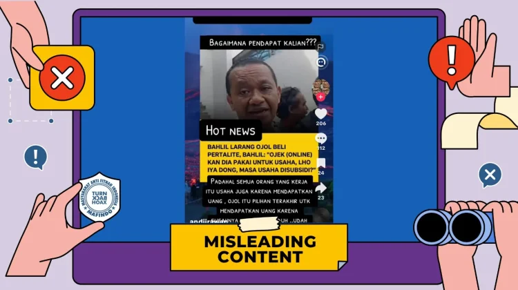 Klarifikasi Isu Bahlil Larang Ojol Beli Pertalite yang Kembali Viral