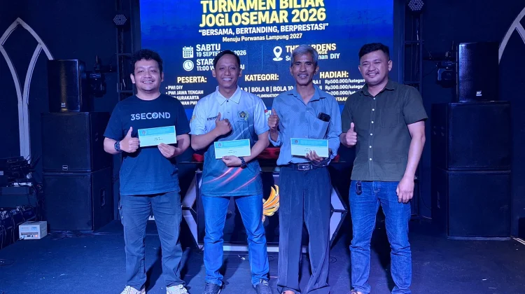 PWI Surakarta Sabet Gelar di Turnamen Biliar Joglosemar 2026