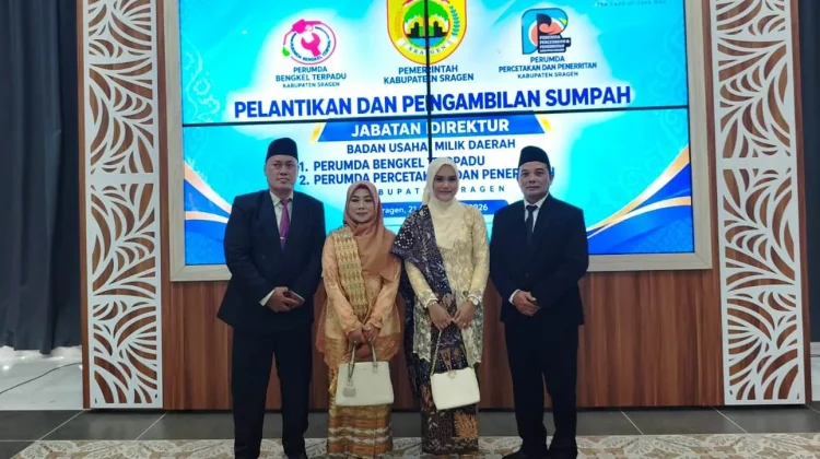 Bupati Sragen Dorong Direktur BUMD Baru Segera Inovasi Dongkrak PAD, Ini Jawabnya