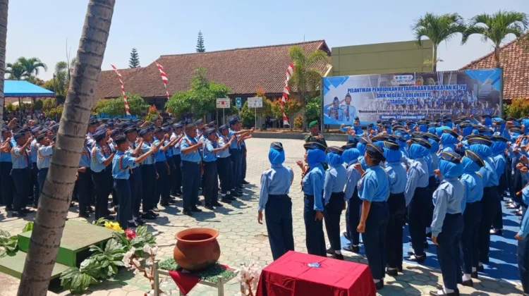 SMK Negeri 1 Bulukerto Kukuhkan Karakter Taruna Angkatan IV
