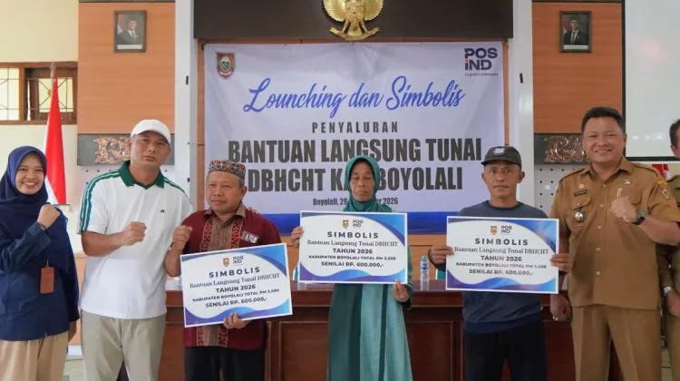 Sebanyak 3.500 Buruh Tani Tembakau Boyolali, Terima BLT Bersumber dari DBHCHT