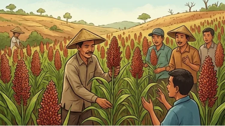 Sorgum Mulai Jadi Alternatif Pangan Unggulan Wonogiri Selatan