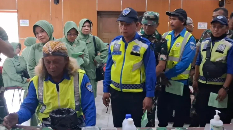 Kodim 0726 Sukoharjo Gelar Donor Darah Diikuti Seratusan Anggota TNI dan Supeltas