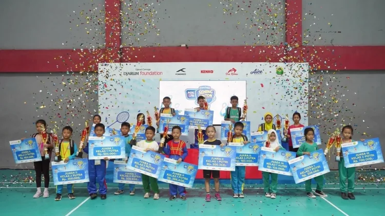 Jaring Bakat Bulutangkis, 480 Siswa SD Ikuti MilkLife Festival SenengMinton Solo