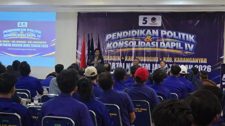 Rakorda 2026, NasDem Sragen Targetkan Satu Kursi Tiap Dapil pada Pemilu 2029