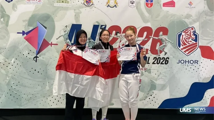 Mahasiswi PTI UMS Ukir Prestasi Internasional dalam ajang Allez Johor Malaysia