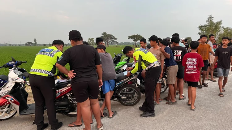 Resahkan Warga Kebakkramat, Polisi Amankan 127 Motor Diduga Balap Liar