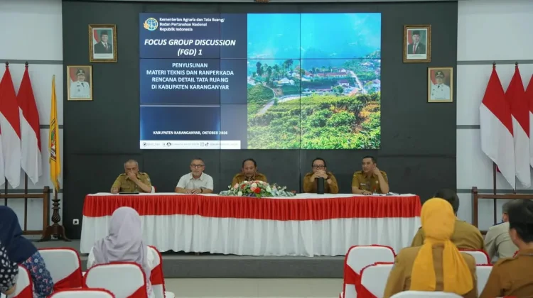 Matangkan RDTR, Pemkab Karanganyar Pastikan Tata Ruang dan Kemudahan Investasi