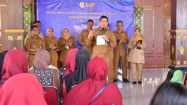 Pemkab Sukoharjo Mulai Salurkan Cadangan Pangan Pemerintah Daerah
