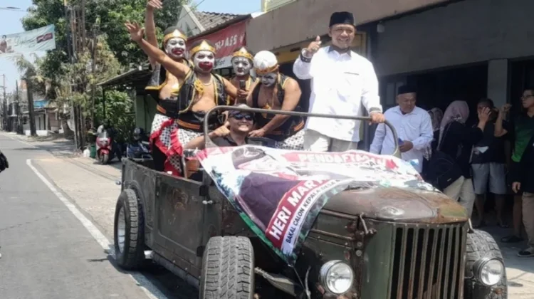 Pilkades di Sukoharjo, Heri Maryanto Resmi Mendaftar Cakades Desa Makamhaji