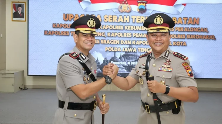 AKBP Andika Dharma Sena Resmi Pimpin Polres Sukoharjo