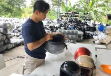 Helm dari Kampung Candi, Mimpi Suwarno jadi Jalan Hidup Banyak Orang