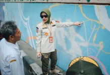 Pemkot Solo Bersihkan Vandalisme Tembok Fasilitas Umum