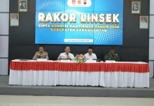 Ciptakan Wilayah Kondusif, Pemkab Karanganyar Gelar Rakor Linsek