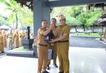 Apel Pelepasan Pejabat, Sekda Karanganyar Apresiasi Dedikasi ASN