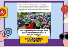 Warga Jateng Boikot Pajak dan Razia Paksa Polisi di Mall ternyata Hoaks