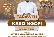 Spirit Ramadan, Takon: Taraweh Karo Ngopi di Loji Gandrung