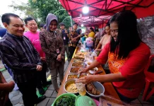 Wawali Surakarta Apresiasi Festival Kuliner Njupuk Wakul Kepatihan Kulon