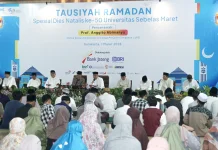 Tausiyah Ramadan Spesial Warnai Perayaan Dies Natalis Ke-50 UNS