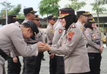 Menjelang Purna Tugas, Wakapolres Sukoharjo Naik Pangkat Pengabdian Menjadi AKBP