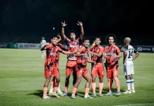 Stadion Sriwedari Masih membawa Tuah Bagi Kendal Tornado FC, Kalahkan Persipura