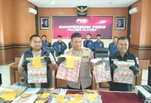 Polres Klaten Bongkar Peredaran Uang Palsu, Barang Bukti  Ratusan Juta
