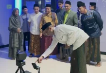 Observasi Gerhana Bulan Total, Mahasiswa UIN Surakarta Praktikkan Ilmu Falak