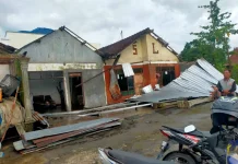 Hujan Es dan Angin Kencang Melanda Prambanan dan Manisrenggo Klaten