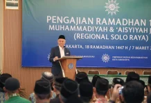 Pengajian Ramadan PWM Jateng di UMS, Rektor Dorong Syukur dan Kolaborasi