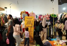 Warga Karanganyar Tumpah Ruah di Ramadhan Sale Gedung Wanita