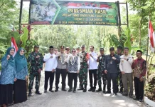 TMMD Sengkuyung Tahap I 2026 di Desa Puron Sukoharjo,  selesai 100 Persen