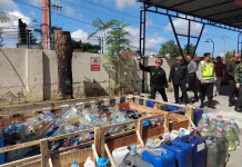 Cegah Gangguan Kamtibmas, Polres Karanganyar Musnahkan Ribuan Liter Miras